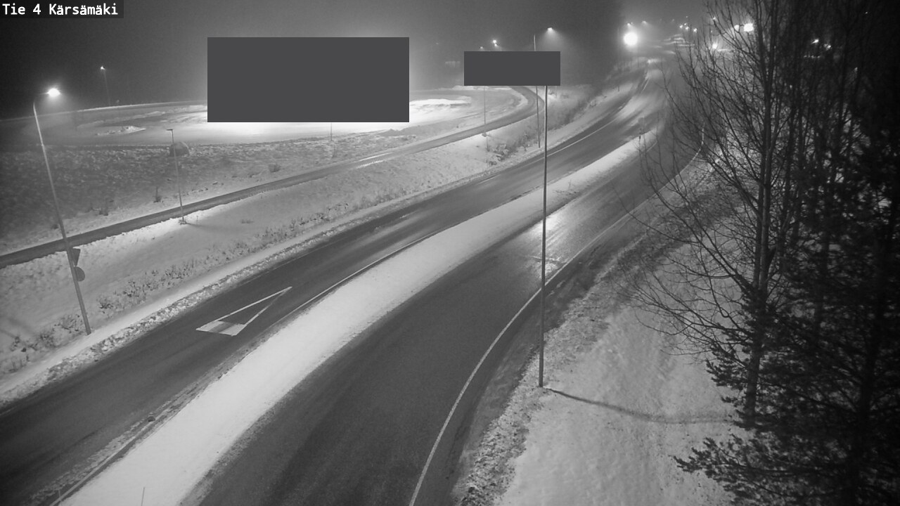 Weather Camera Image Road 4 Kärsämäki, Kärsämäki, Pohjois-Pohjanmaa