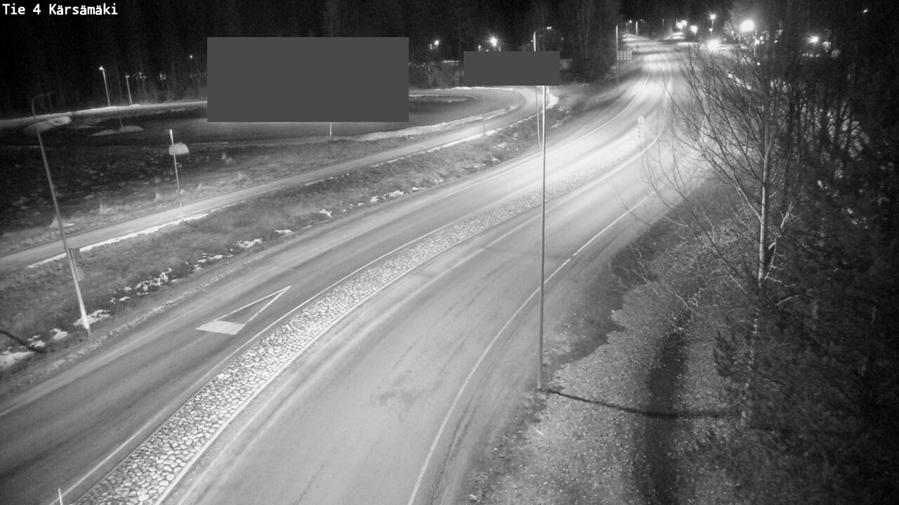 Weather Camera Image Road 4 Kärsämäki, Kärsämäki, Pohjois-Pohjanmaa