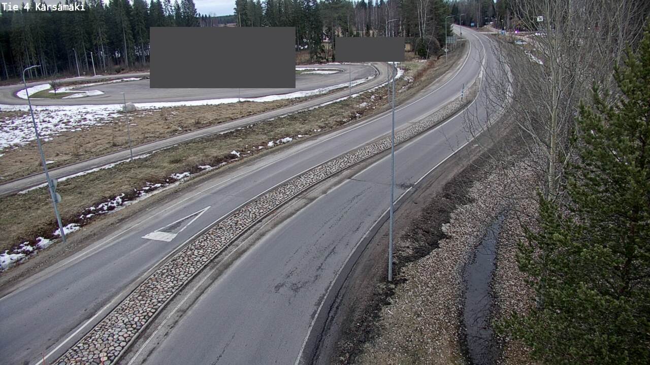 Weather Camera Image Road 4 Kärsämäki, Kärsämäki, Pohjois-Pohjanmaa
