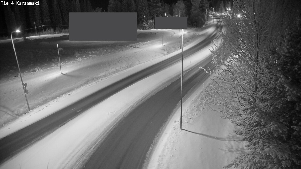 Weather Camera Image Road 4 Kärsämäki, Kärsämäki, Pohjois-Pohjanmaa