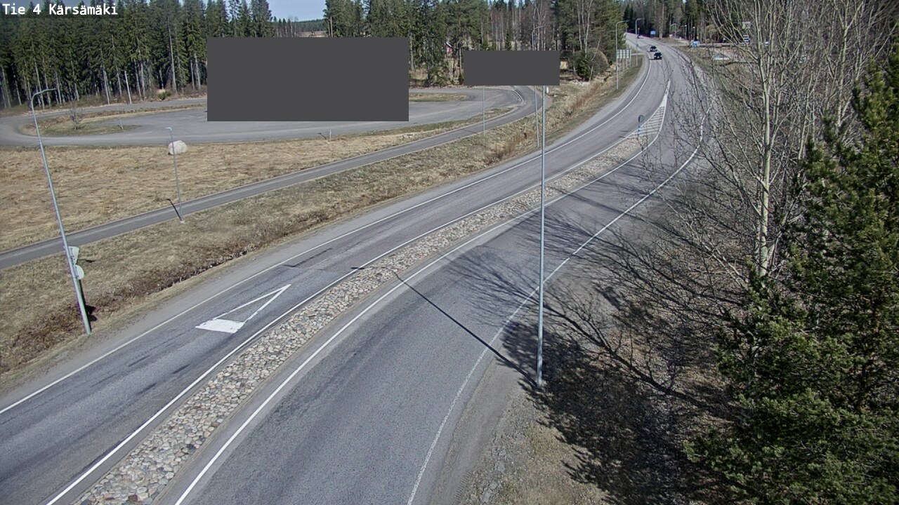 Weather Camera Image Väg 4 Kärsämäki, Kärsämäki, Pohjois-Pohjanmaa