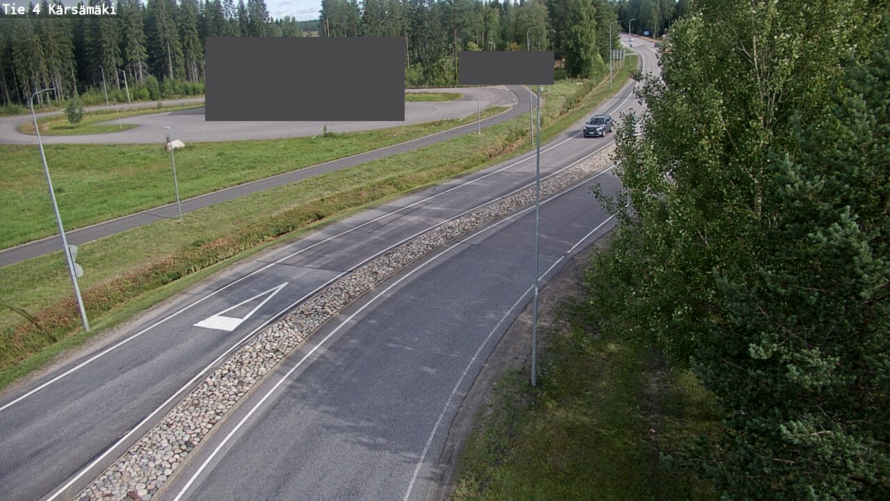 Weather Camera Image Road 4 Kärsämäki, Kärsämäki, Pohjois-Pohjanmaa