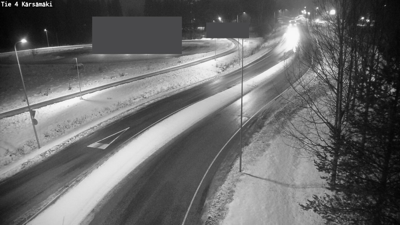 Weather Camera Image Road 4 Kärsämäki, Kärsämäki, Pohjois-Pohjanmaa