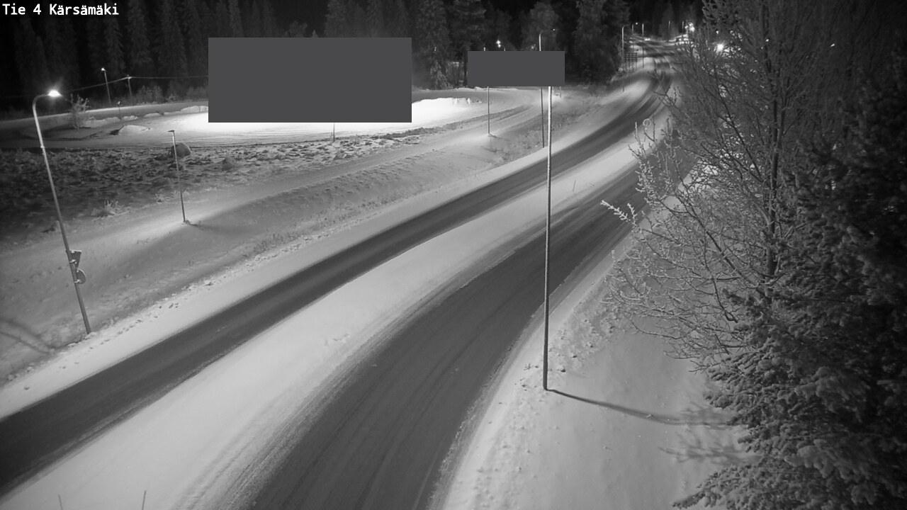 Weather Camera Image Road 4 Kärsämäki, Kärsämäki, Pohjois-Pohjanmaa