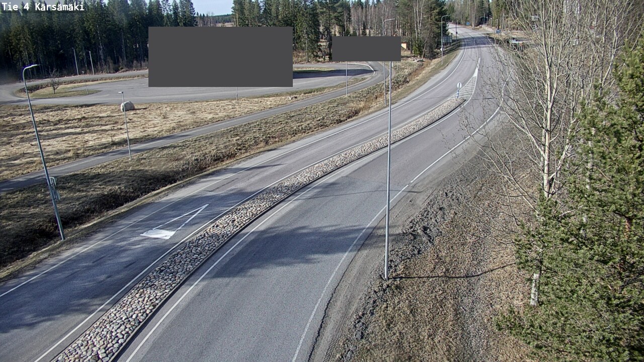 Weather Camera Image Road 4 Kärsämäki, Kärsämäki, Pohjois-Pohjanmaa