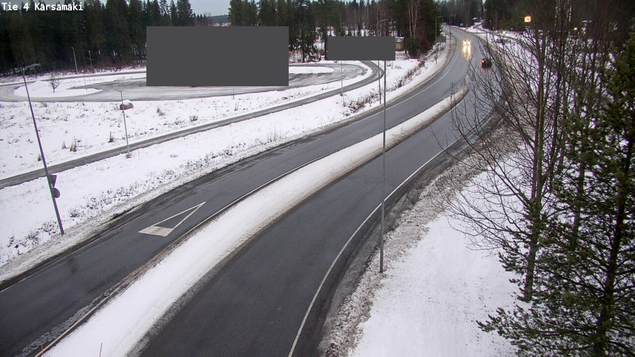 Weather Camera Image Road 4 Kärsämäki, Kärsämäki, Pohjois-Pohjanmaa