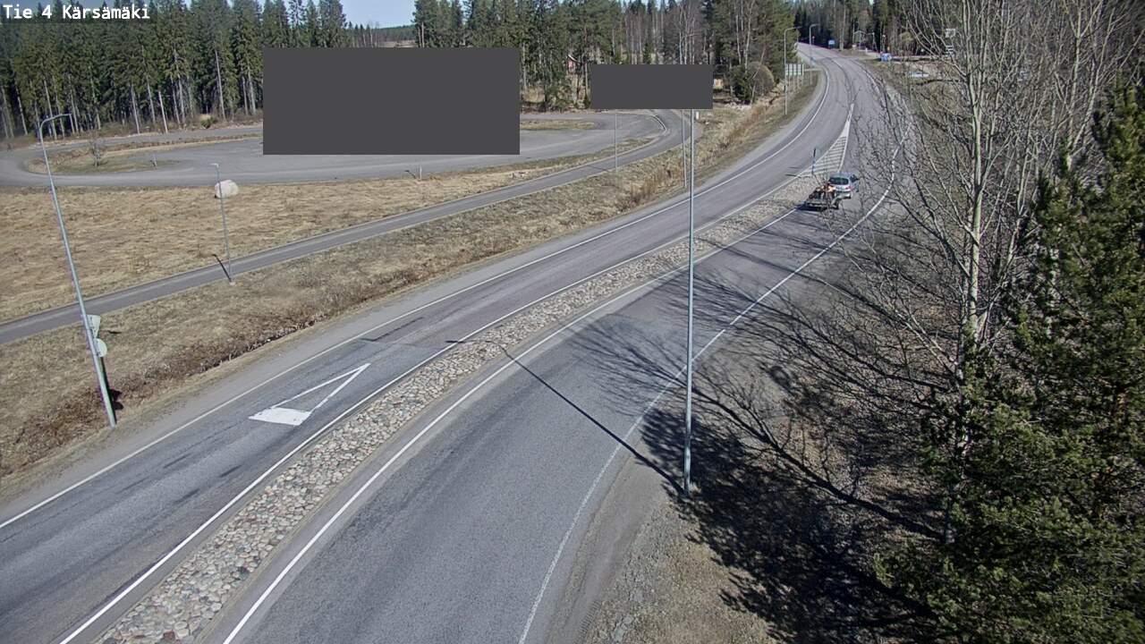 Weather Camera Image Road 4 Kärsämäki, Kärsämäki, Pohjois-Pohjanmaa