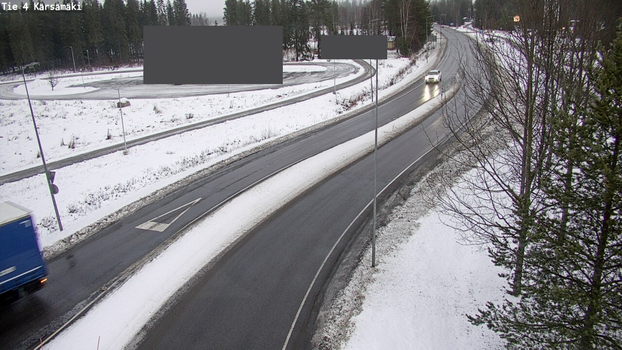 Weather Camera Image Road 4 Kärsämäki, Kärsämäki, Pohjois-Pohjanmaa