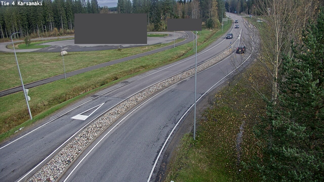 Weather Camera Image Väg 4 Kärsämäki, Kärsämäki, Pohjois-Pohjanmaa