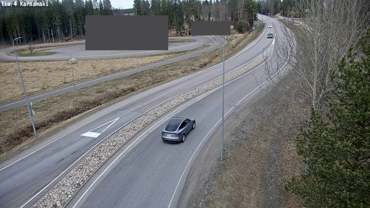 Weather Camera Image Väg 4 Kärsämäki, Kärsämäki, Pohjois-Pohjanmaa