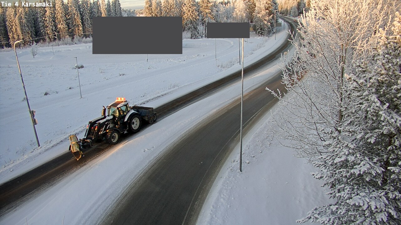 Weather Camera Image Road 4 Kärsämäki, Kärsämäki, Pohjois-Pohjanmaa