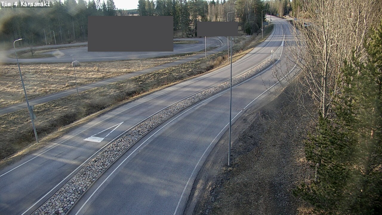 Weather Camera Image Road 4 Kärsämäki, Kärsämäki, Pohjois-Pohjanmaa