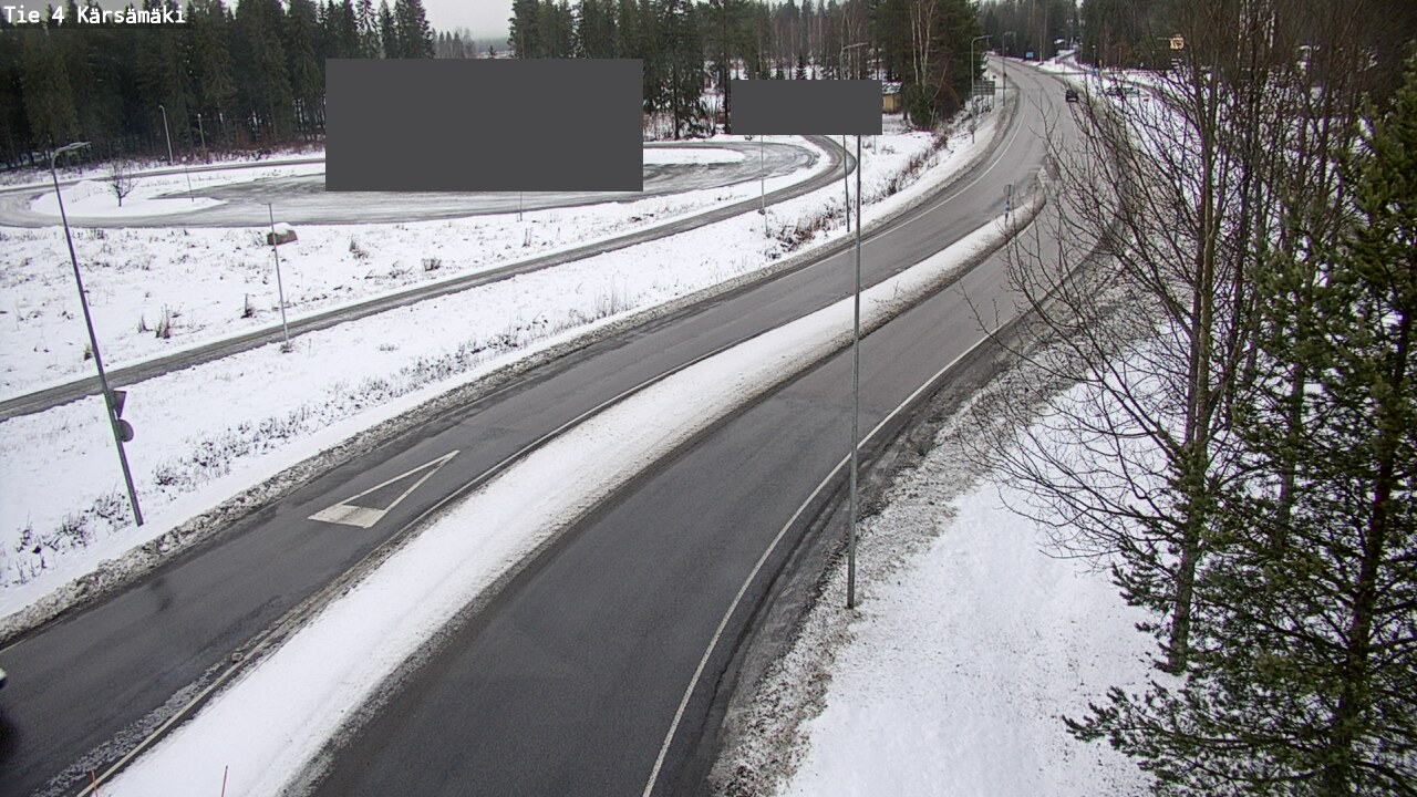 Weather Camera Image Road 4 Kärsämäki, Kärsämäki, Pohjois-Pohjanmaa