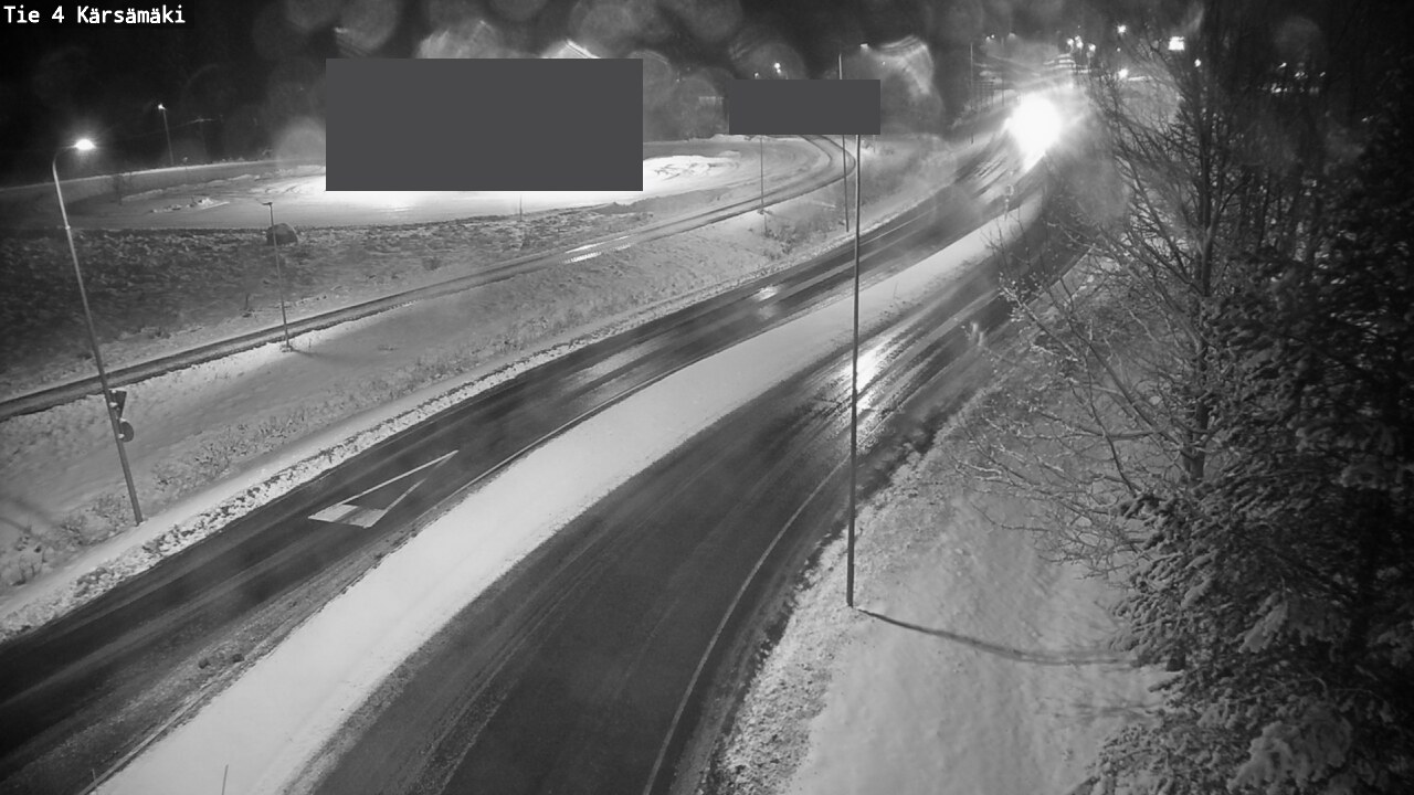 Weather Camera Image Road 4 Kärsämäki, Kärsämäki, Pohjois-Pohjanmaa