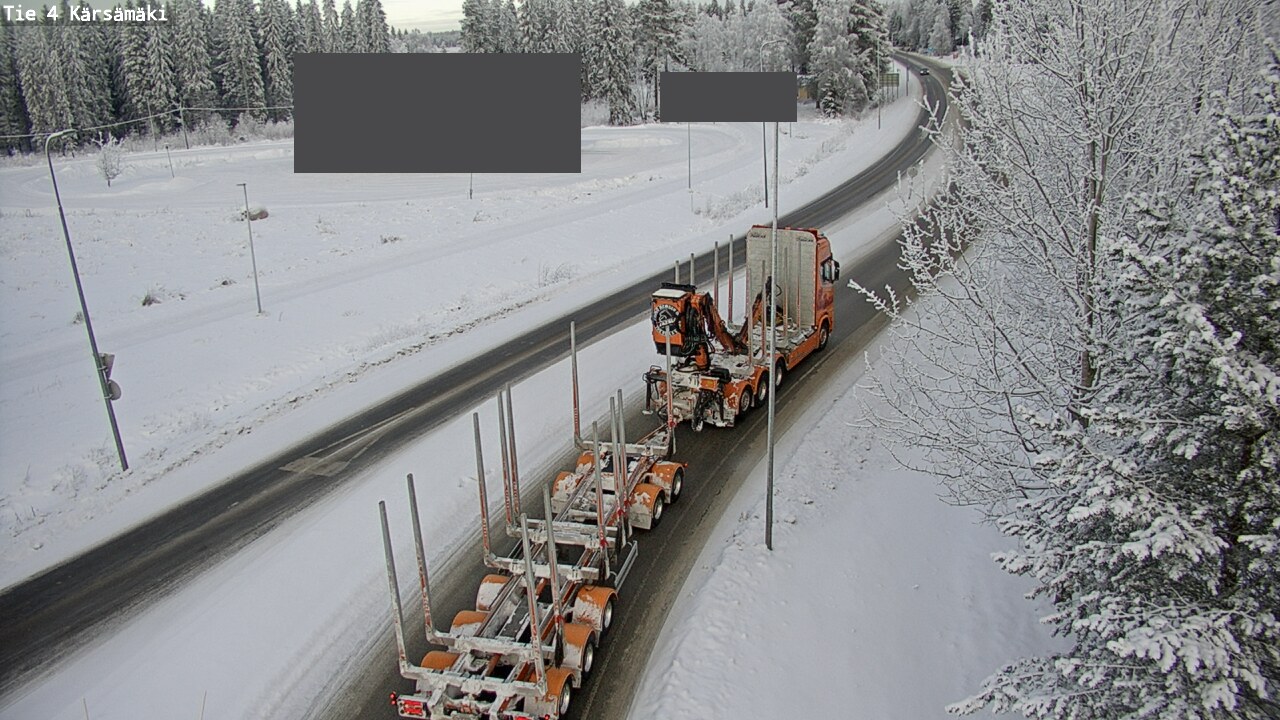 Weather Camera Image Road 4 Kärsämäki, Kärsämäki, Pohjois-Pohjanmaa