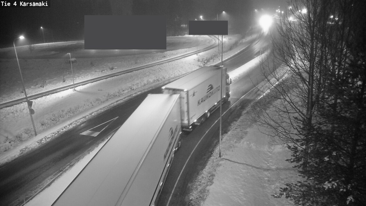 Weather Camera Image Road 4 Kärsämäki, Kärsämäki, Pohjois-Pohjanmaa
