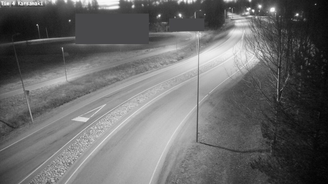 Weather Camera Image Road 4 Kärsämäki, Kärsämäki, Pohjois-Pohjanmaa