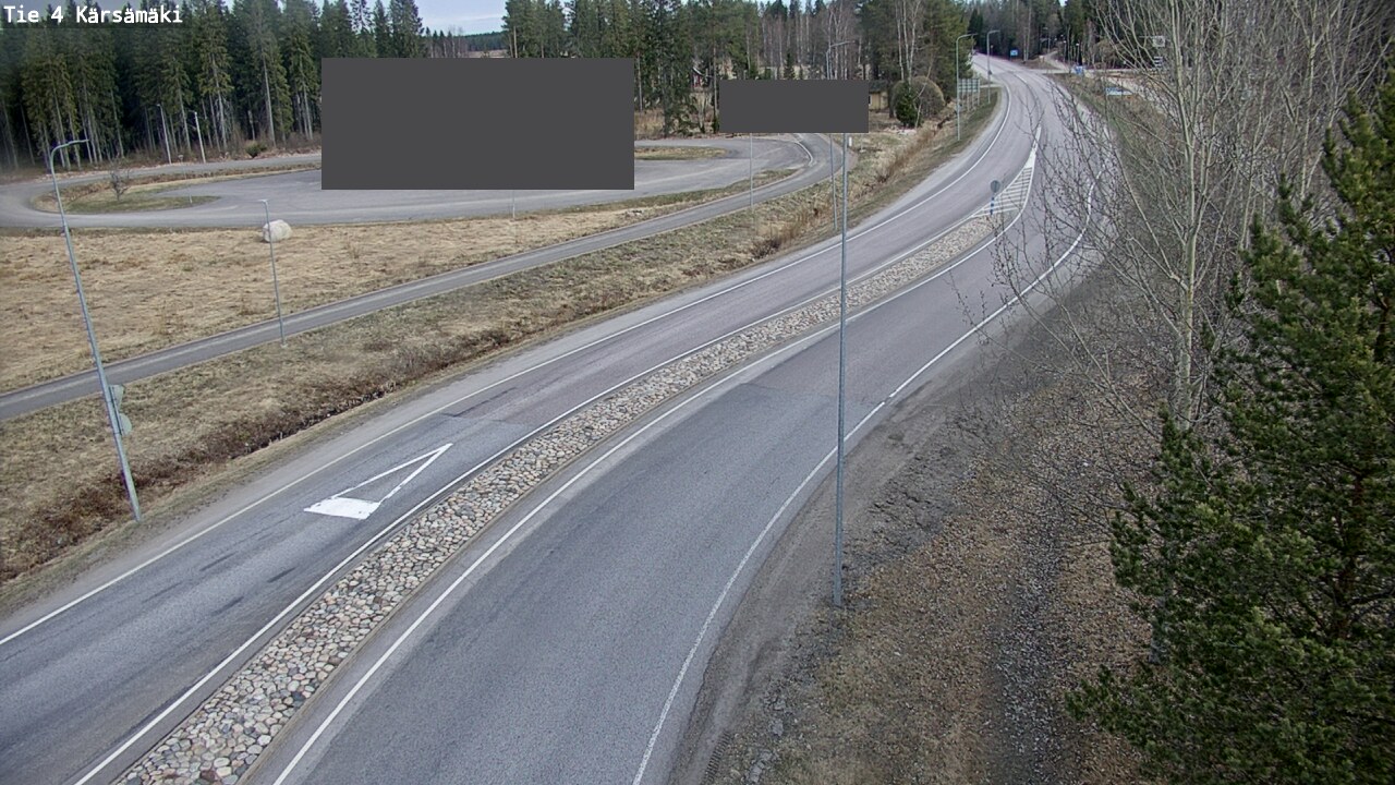 Weather Camera Image Väg 4 Kärsämäki, Kärsämäki, Pohjois-Pohjanmaa