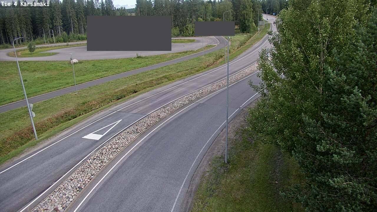 Weather Camera Image Road 4 Kärsämäki, Kärsämäki, Pohjois-Pohjanmaa