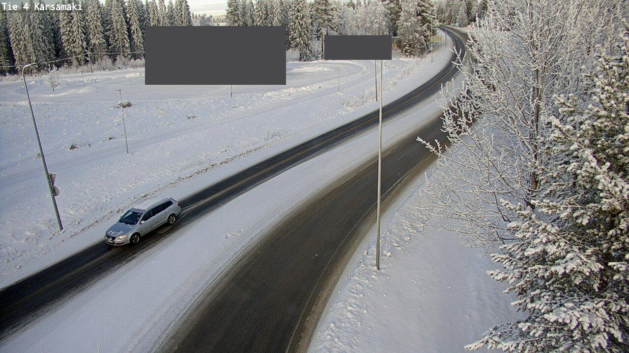 Weather Camera Image Road 4 Kärsämäki, Kärsämäki, Pohjois-Pohjanmaa