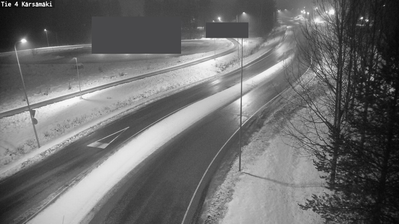 Weather Camera Image Road 4 Kärsämäki, Kärsämäki, Pohjois-Pohjanmaa