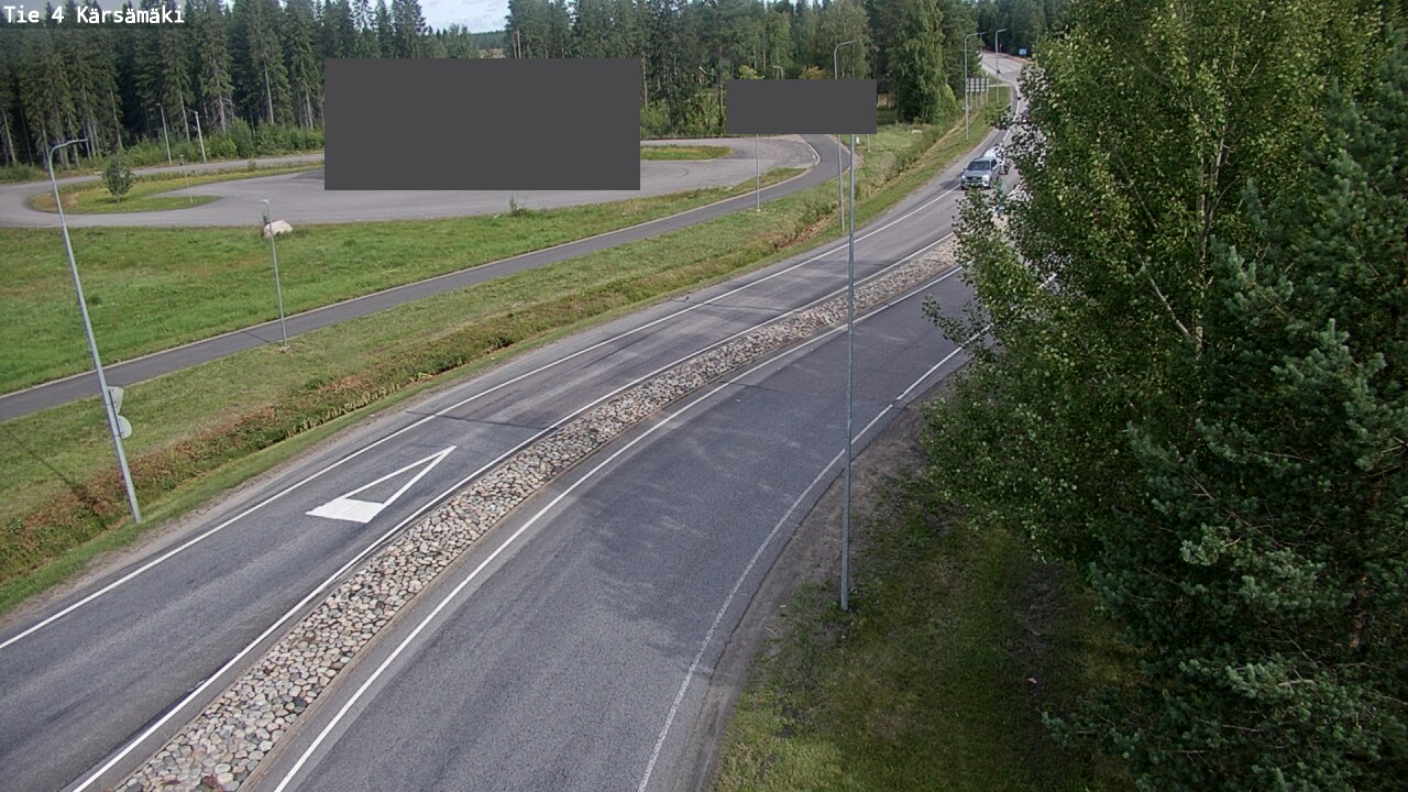 Weather Camera Image Road 4 Kärsämäki, Kärsämäki, Pohjois-Pohjanmaa