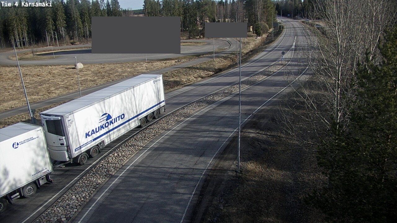 Weather Camera Image Road 4 Kärsämäki, Kärsämäki, Pohjois-Pohjanmaa