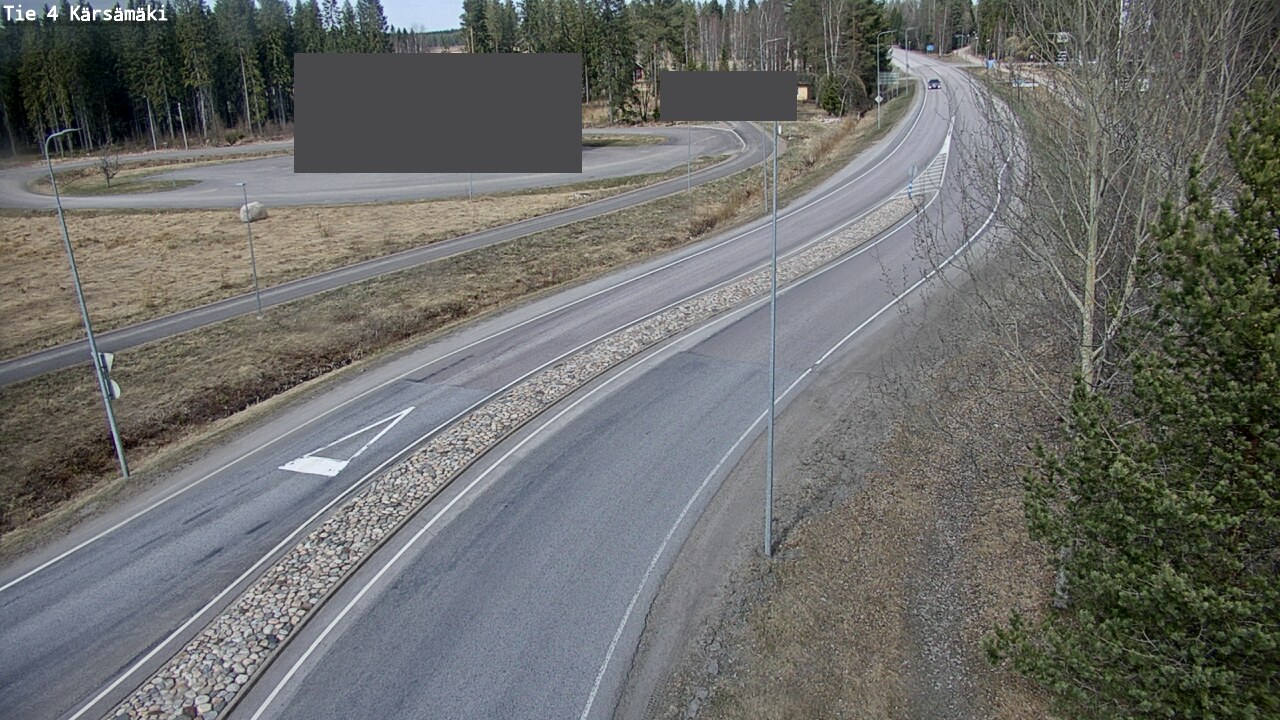 Weather Camera Image Väg 4 Kärsämäki, Kärsämäki, Pohjois-Pohjanmaa