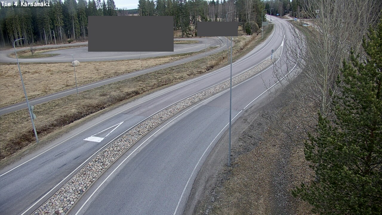 Weather Camera Image Väg 4 Kärsämäki, Kärsämäki, Pohjois-Pohjanmaa