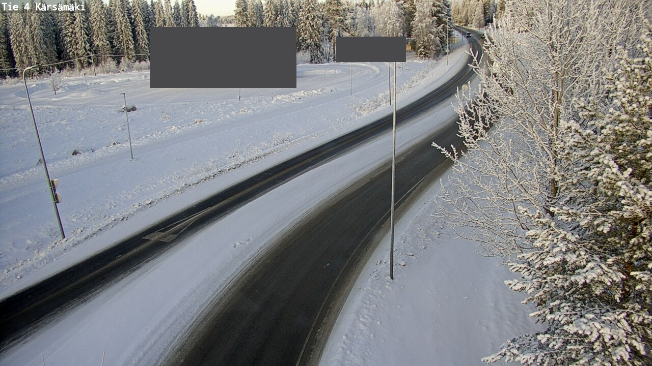 Weather Camera Image Road 4 Kärsämäki, Kärsämäki, Pohjois-Pohjanmaa