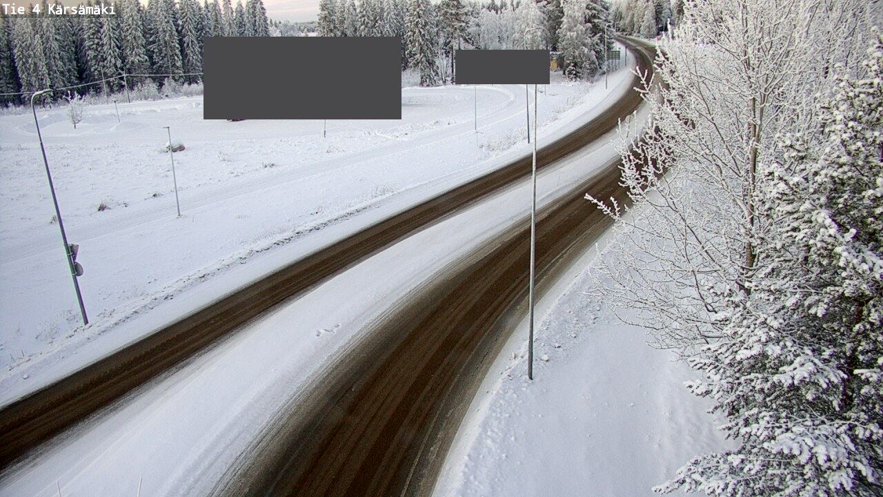 Weather Camera Image Road 4 Kärsämäki, Kärsämäki, Pohjois-Pohjanmaa