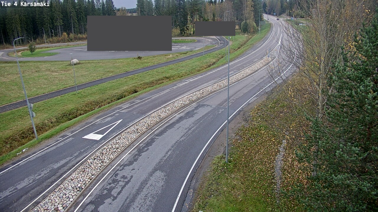 Weather Camera Image Väg 4 Kärsämäki, Kärsämäki, Pohjois-Pohjanmaa