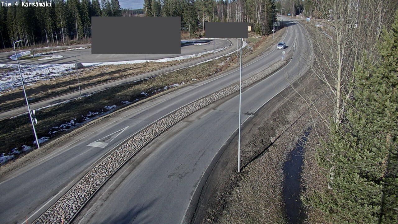 Weather Camera Image Road 4 Kärsämäki, Kärsämäki, Pohjois-Pohjanmaa