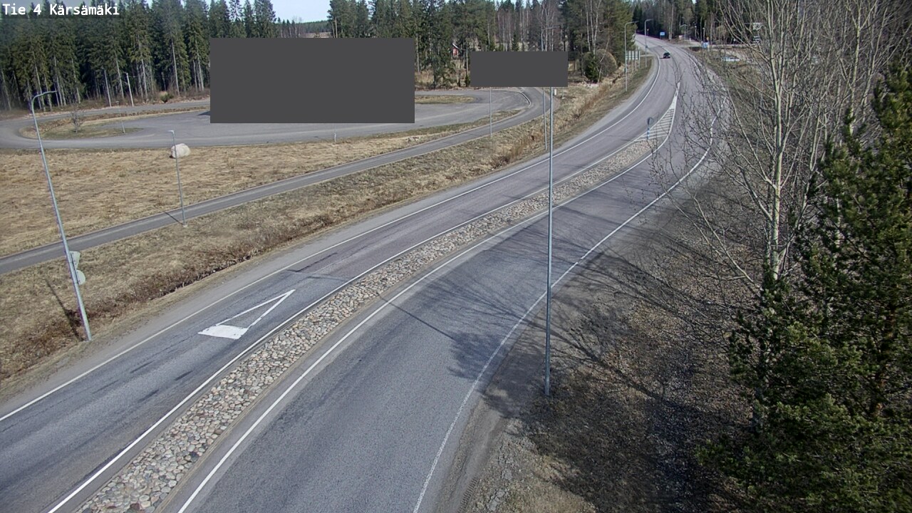 Weather Camera Image Road 4 Kärsämäki, Kärsämäki, Pohjois-Pohjanmaa
