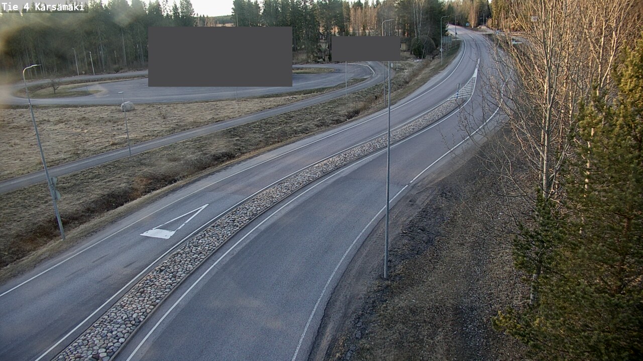 Weather Camera Image Road 4 Kärsämäki, Kärsämäki, Pohjois-Pohjanmaa