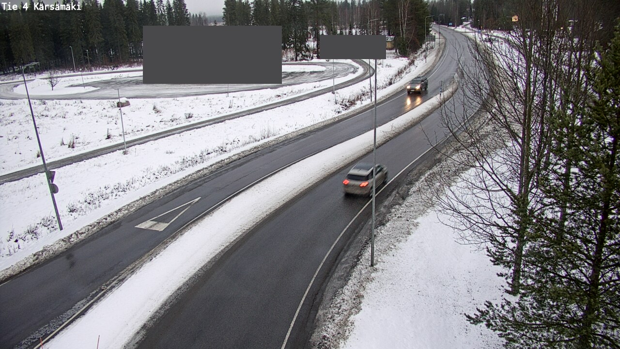 Weather Camera Image Road 4 Kärsämäki, Kärsämäki, Pohjois-Pohjanmaa