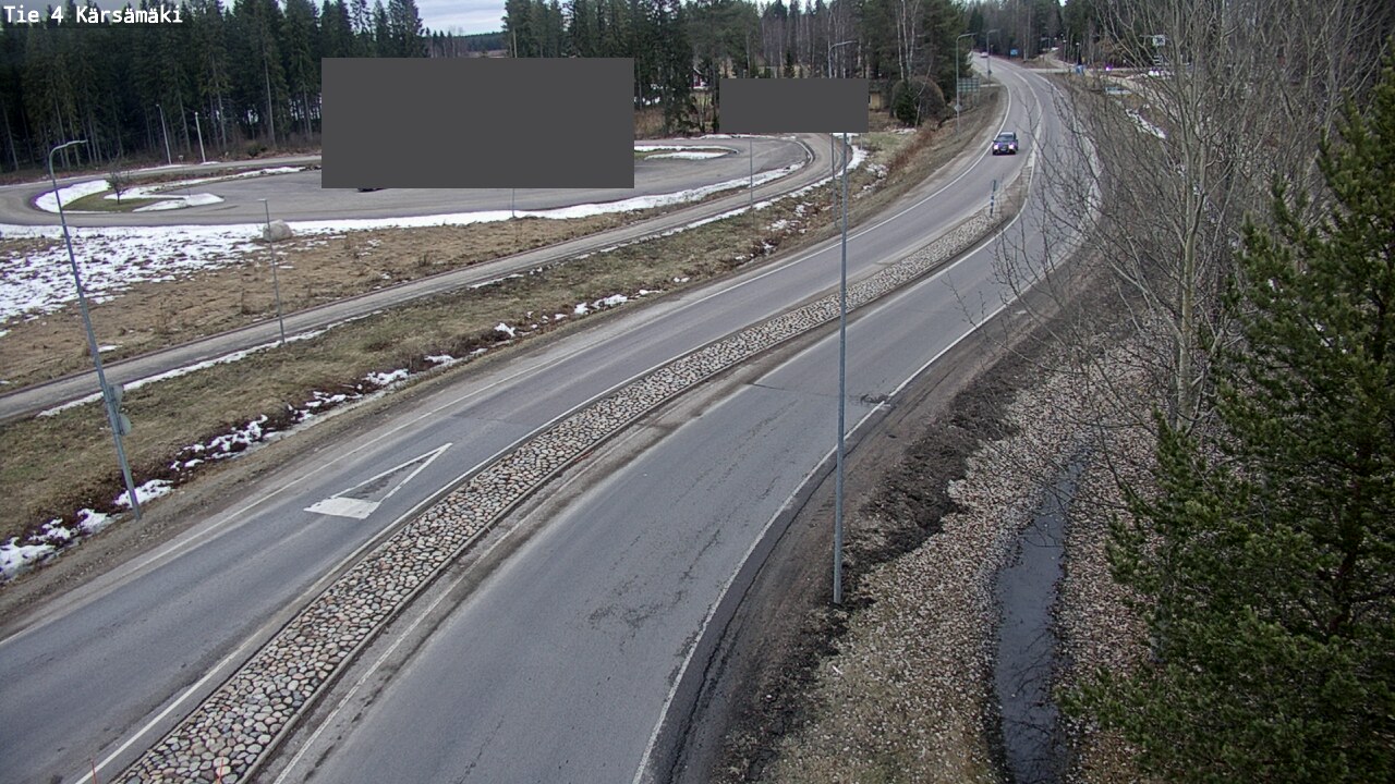 Weather Camera Image Road 4 Kärsämäki, Kärsämäki, Pohjois-Pohjanmaa