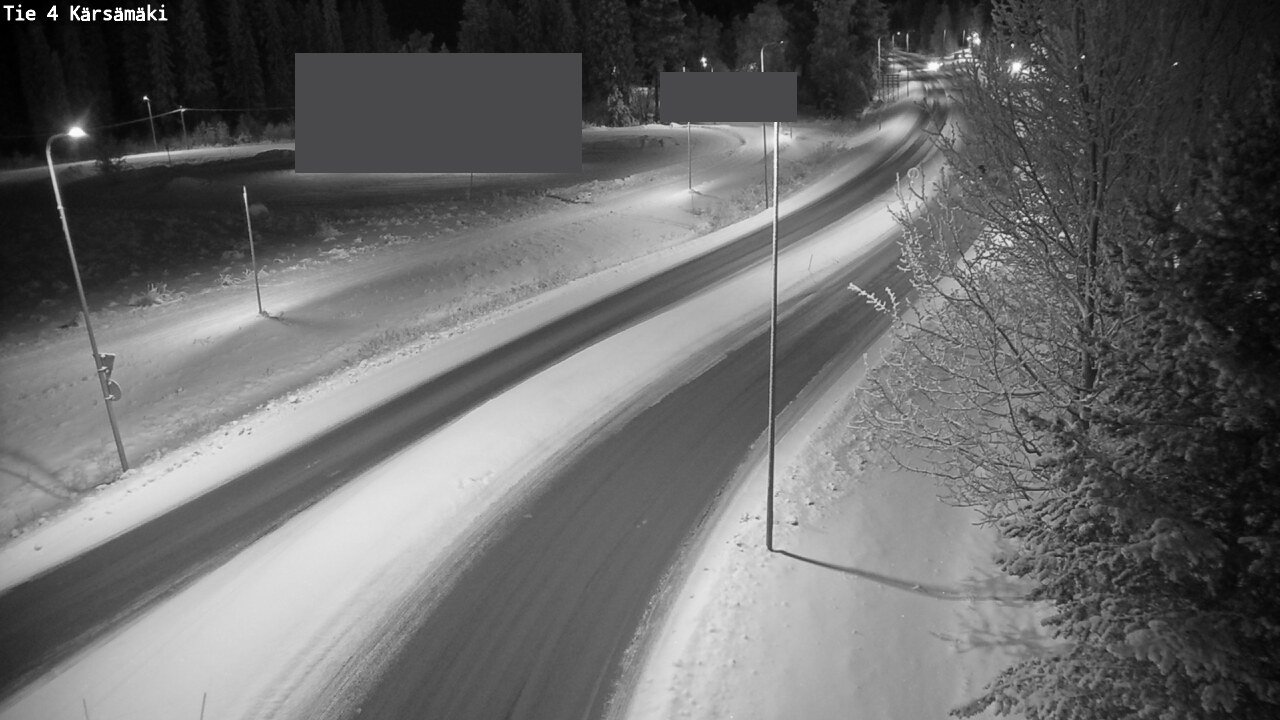 Weather Camera Image Road 4 Kärsämäki, Kärsämäki, Pohjois-Pohjanmaa