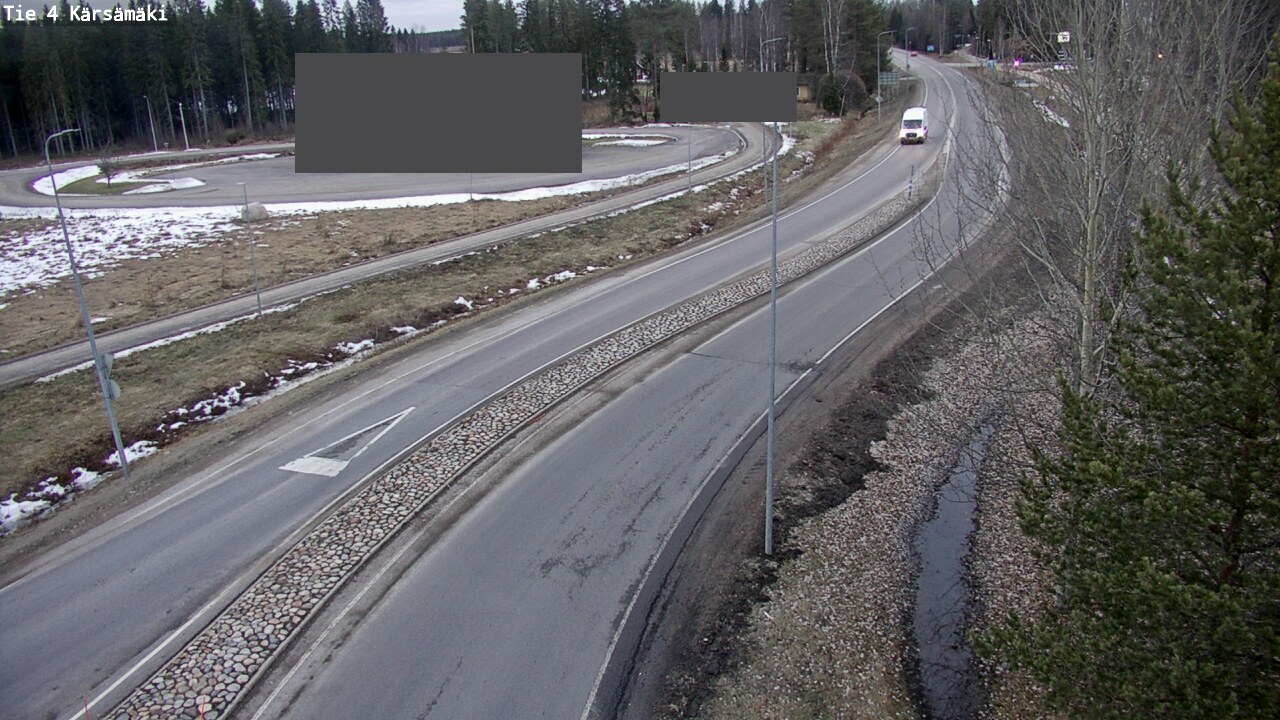 Weather Camera Image Road 4 Kärsämäki, Kärsämäki, Pohjois-Pohjanmaa