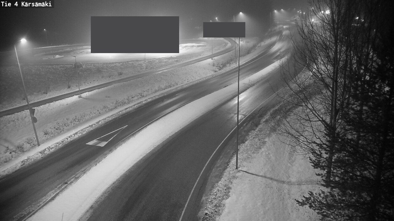 Weather Camera Image Road 4 Kärsämäki, Kärsämäki, Pohjois-Pohjanmaa