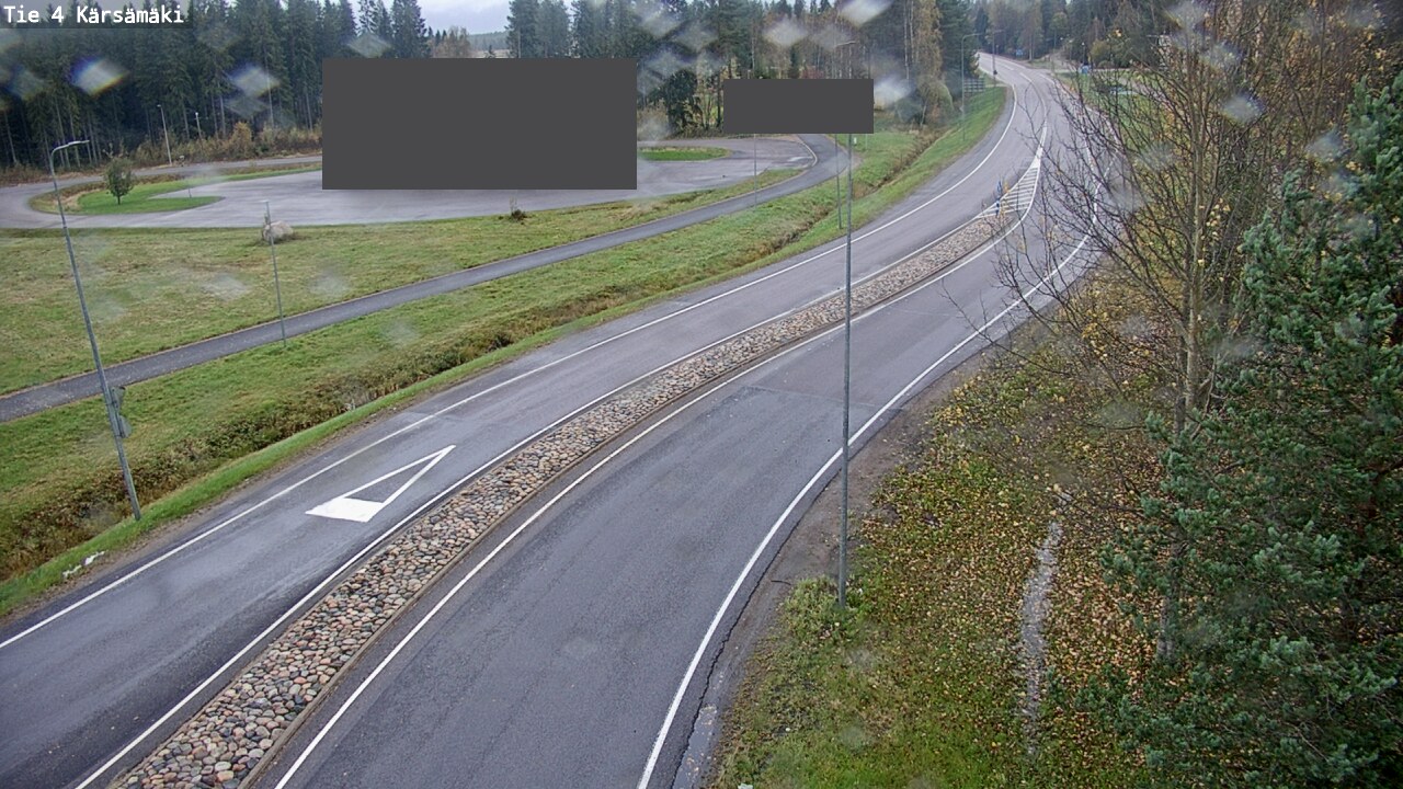Weather Camera Image Väg 4 Kärsämäki, Kärsämäki, Pohjois-Pohjanmaa