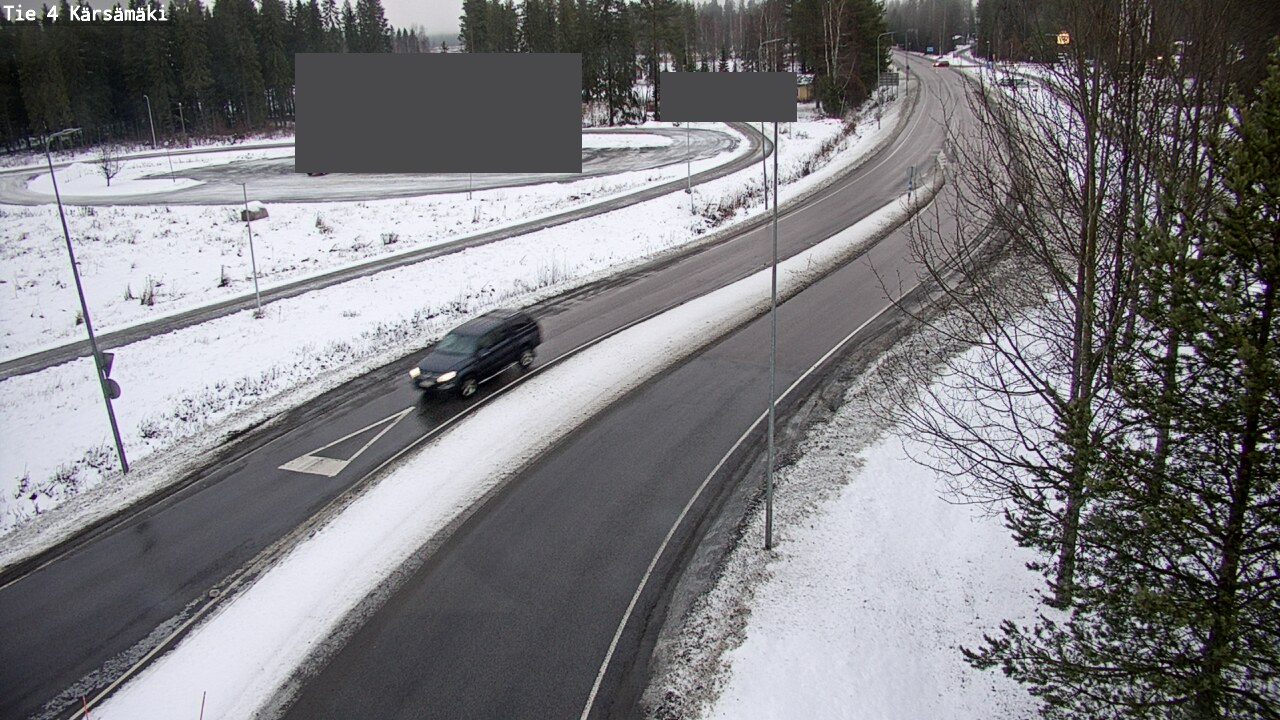 Weather Camera Image Road 4 Kärsämäki, Kärsämäki, Pohjois-Pohjanmaa
