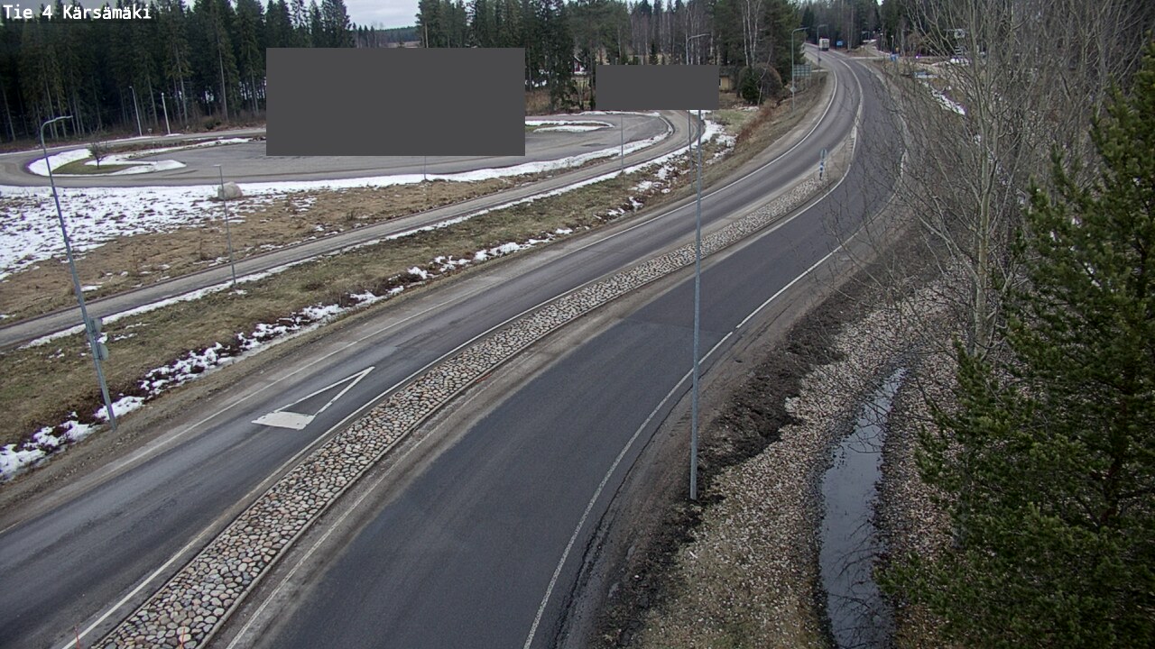 Weather Camera Image Väg 4 Kärsämäki, Kärsämäki, Pohjois-Pohjanmaa