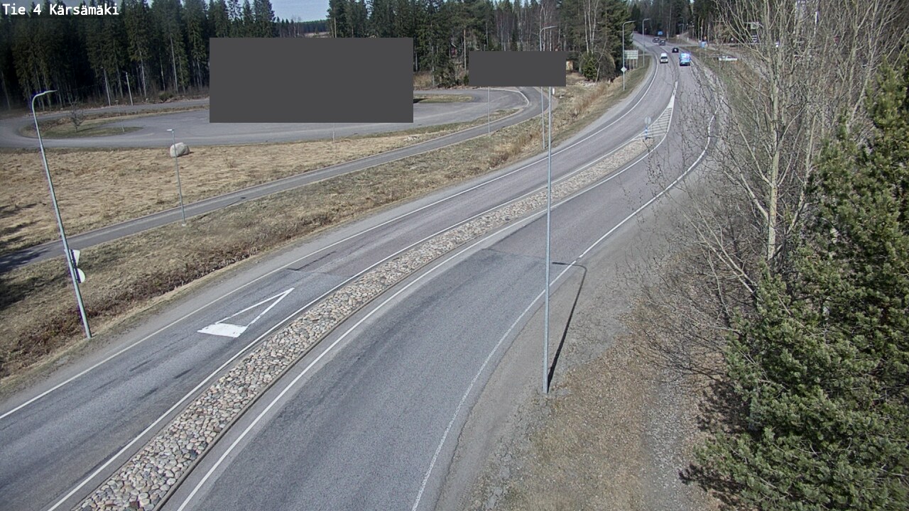 Weather Camera Image Väg 4 Kärsämäki, Kärsämäki, Pohjois-Pohjanmaa