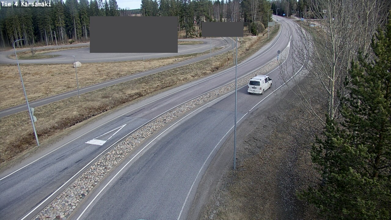 Weather Camera Image Väg 4 Kärsämäki, Kärsämäki, Pohjois-Pohjanmaa