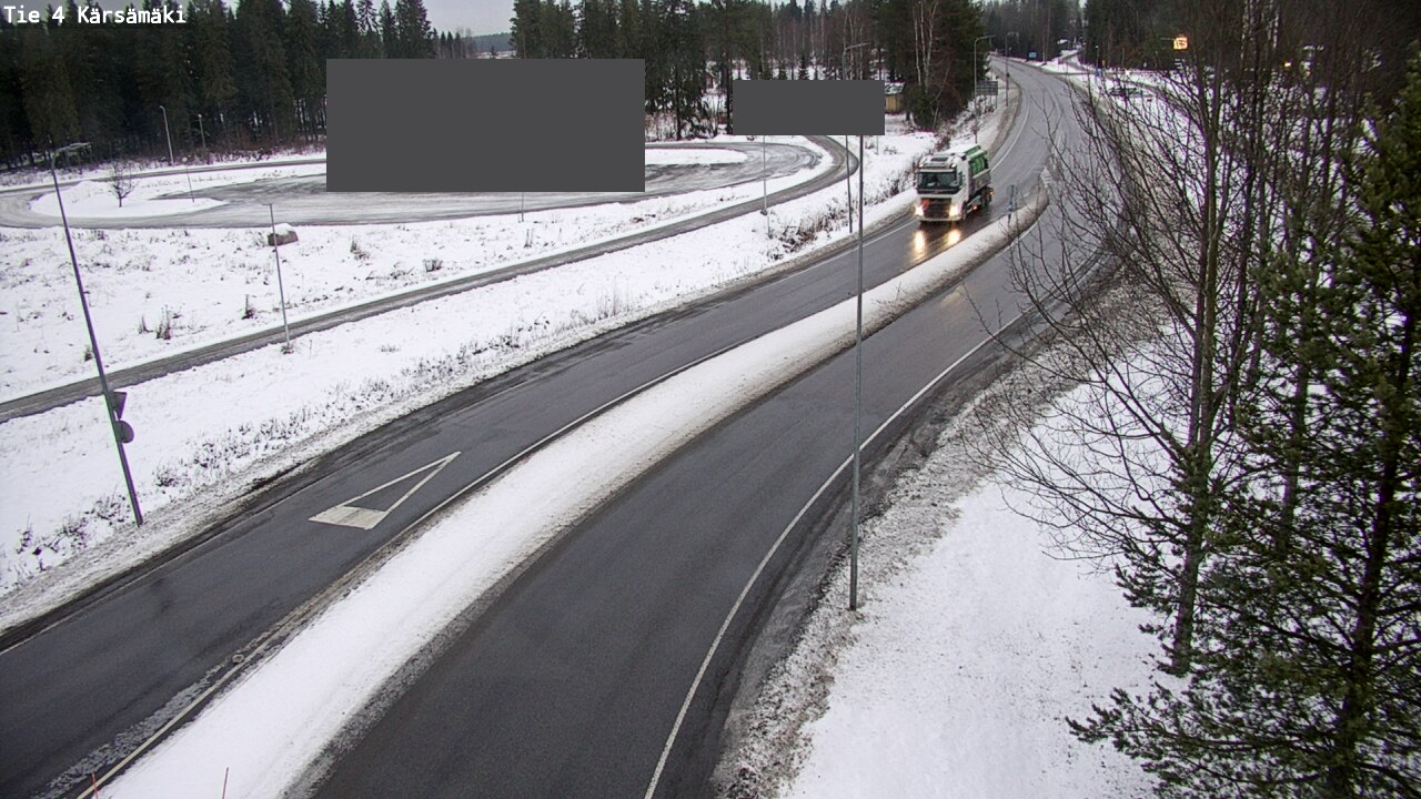 Weather Camera Image Road 4 Kärsämäki, Kärsämäki, Pohjois-Pohjanmaa