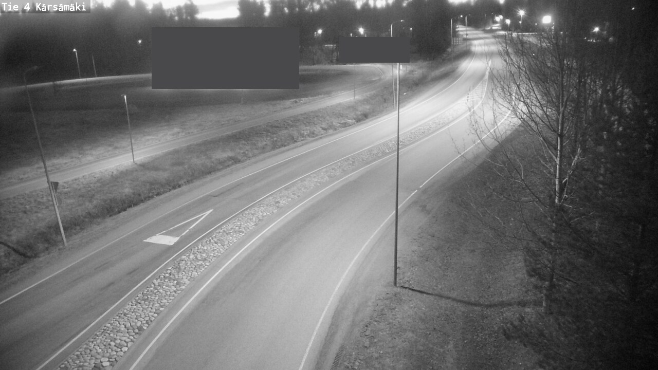 Weather Camera Image Road 4 Kärsämäki, Kärsämäki, Pohjois-Pohjanmaa