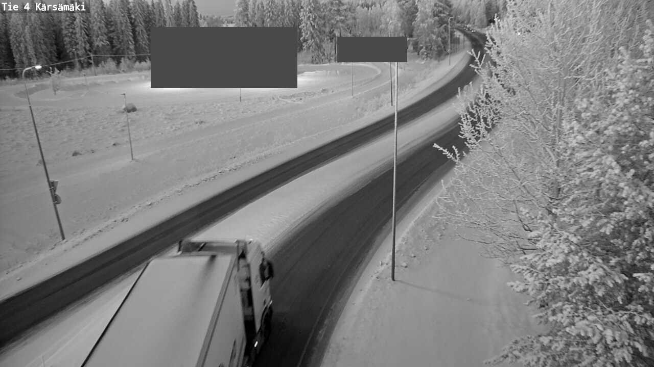 Weather Camera Image Road 4 Kärsämäki, Kärsämäki, Pohjois-Pohjanmaa