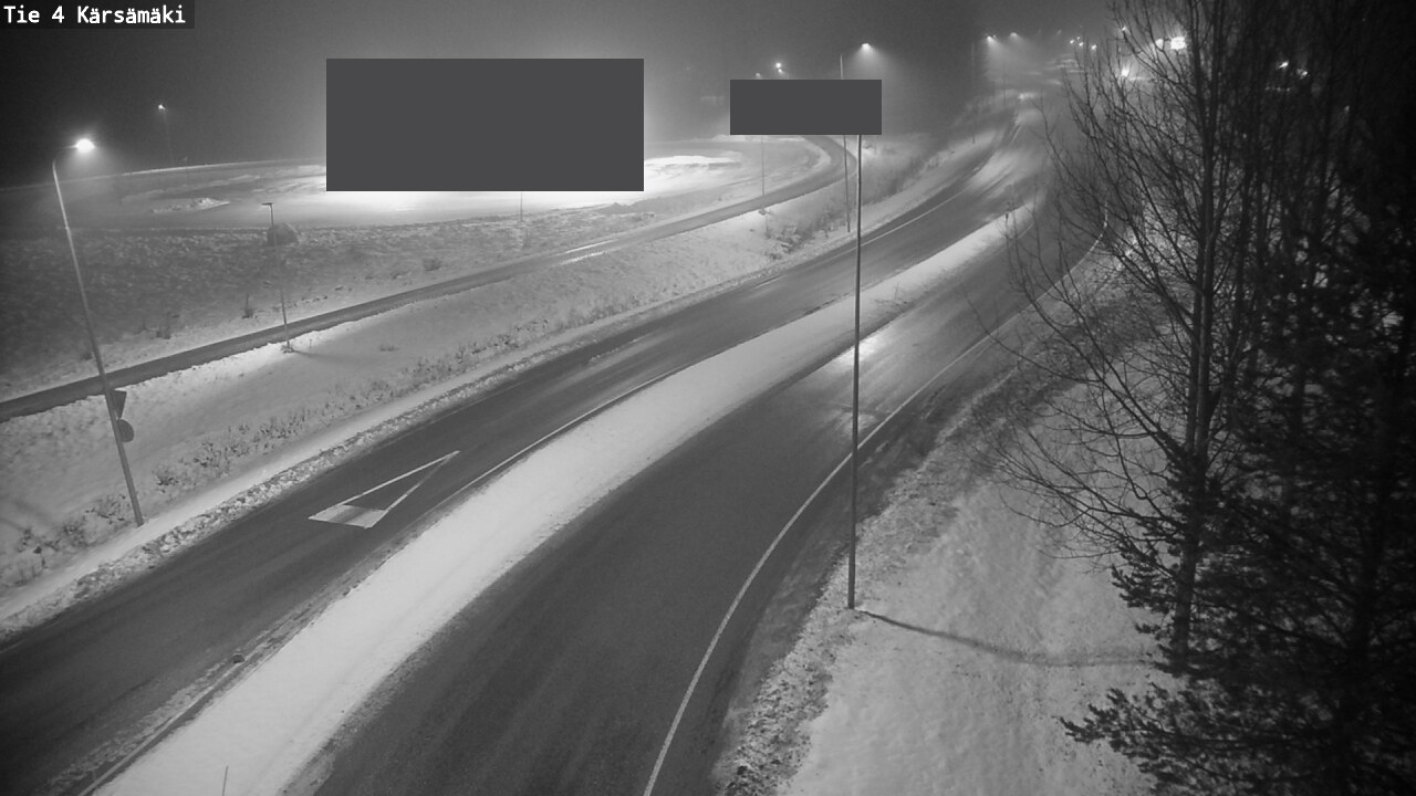 Weather Camera Image Road 4 Kärsämäki, Kärsämäki, Pohjois-Pohjanmaa