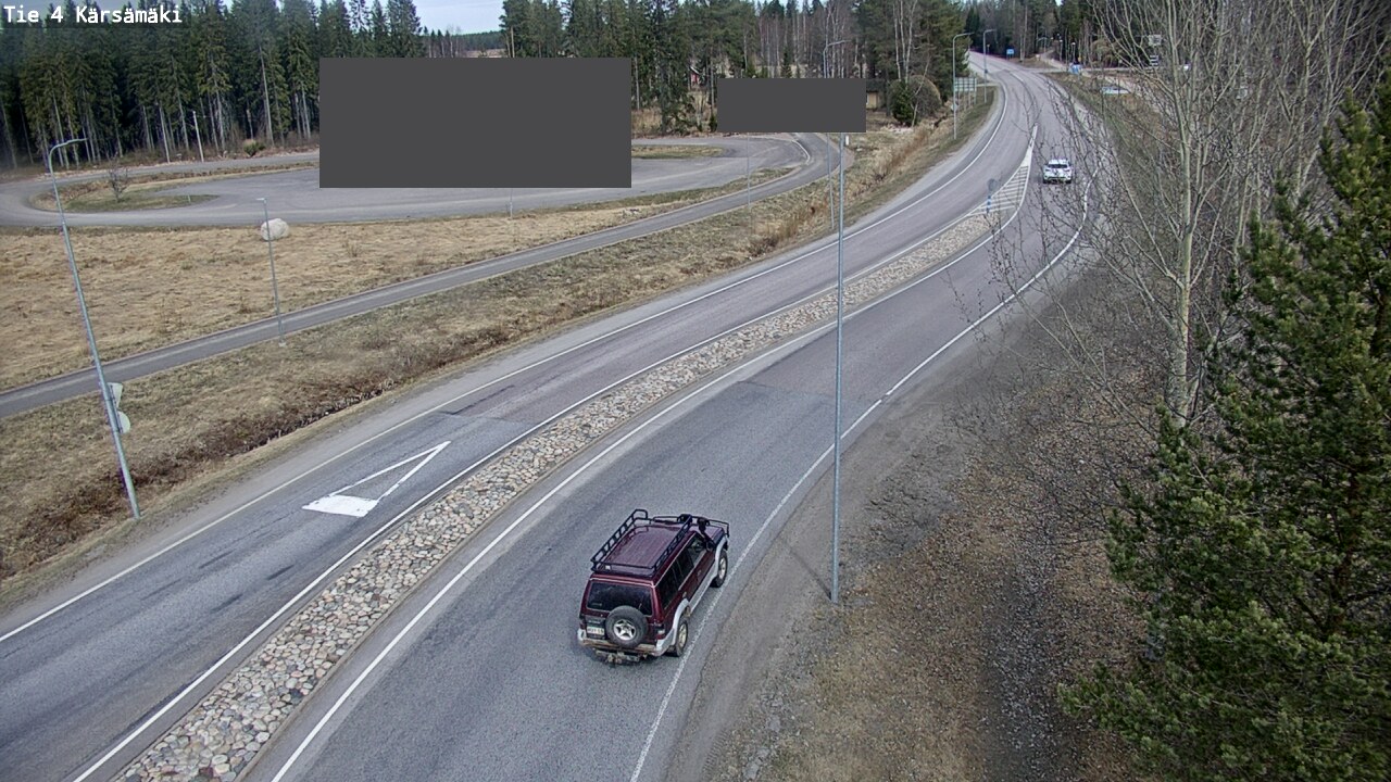 Weather Camera Image Väg 4 Kärsämäki, Kärsämäki, Pohjois-Pohjanmaa